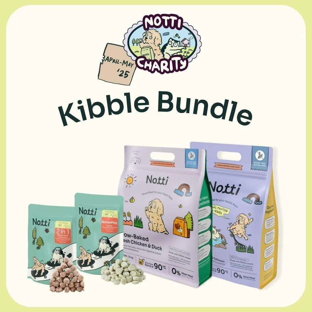 [Notti Charity] Dog Kibble Bundle [DELIVER TO SHELTERS]