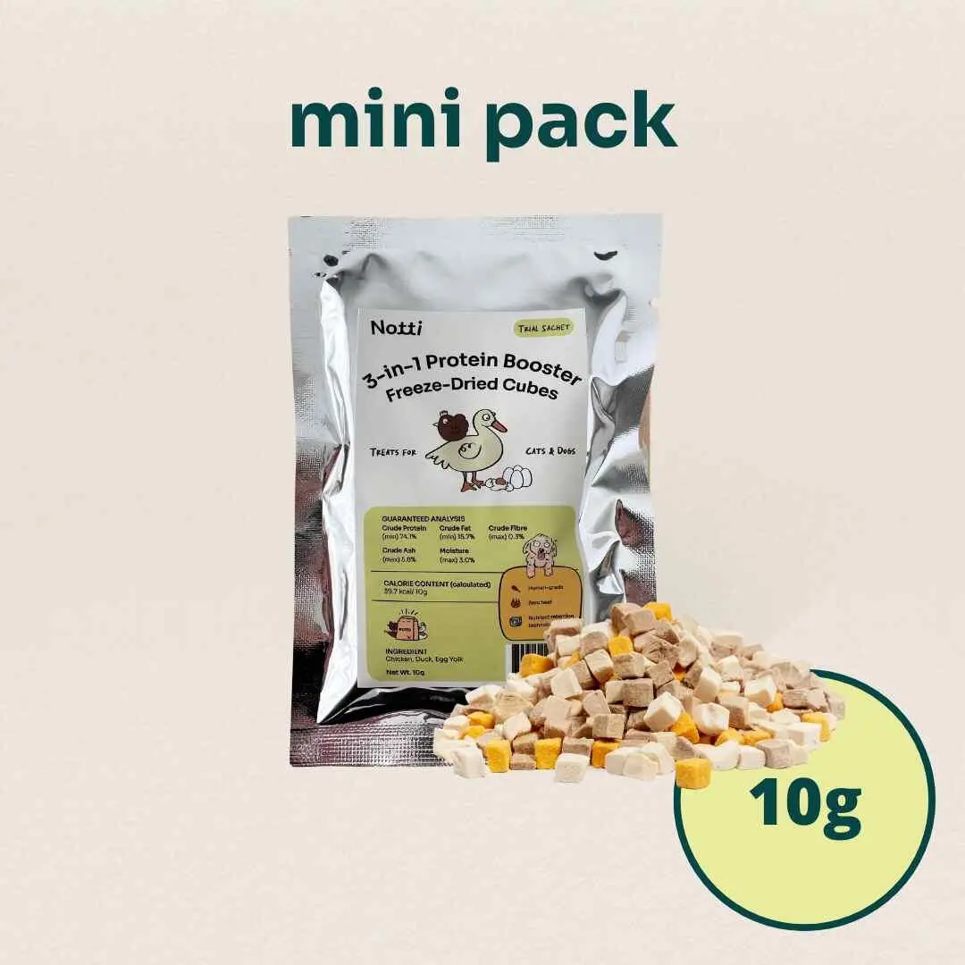 (10g) 3-in-1 Wild-Caught Marine Omega Freeze-Dried Cubes Trial Pack